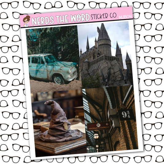 Wizard World Mini Just Boxes Sticker Sheet