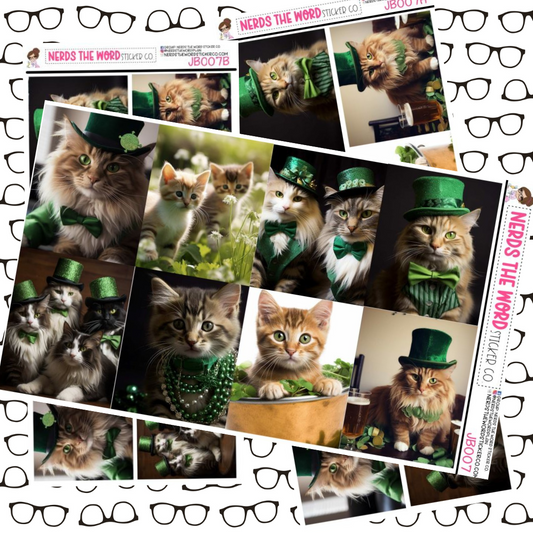 Lucky Kitty Photo Planner Stickers Just Boxes