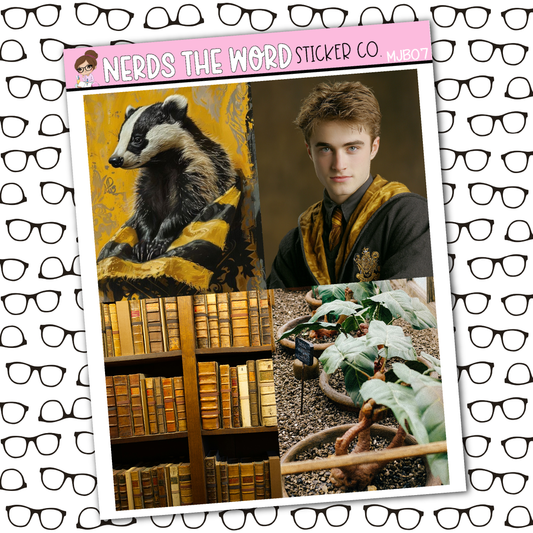 Huffle Mini Just Boxes Sticker Sheet