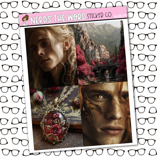 Spring Court Mini Just Boxes Sticker Sheet