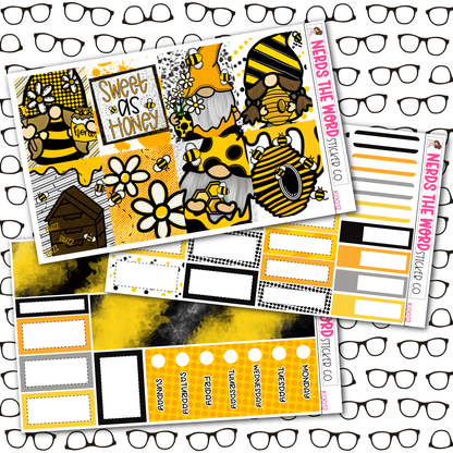 Sweet as Honey Weekly Planner Kit