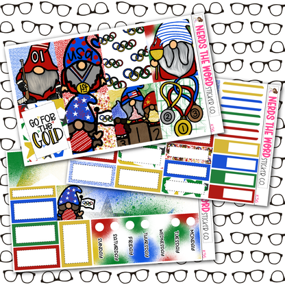 Summer Games Weekly Planner Kit