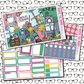 Spring Cleaning Monthly, Weekly and or Journaling Sticker Kit