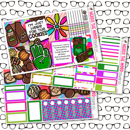 Cookie Time Weekly Planner Kit