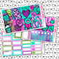 Anti-Valentine Monthly, Weekly and or Journaling Sticker Kit