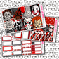 Horror Night Monthly, Weekly and or Journaling Sticker Kit