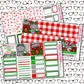 Hippo for Christmas Monthly, Weekly and or Journaling Sticker Kit