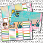 Spring Cleaning Monthly, Weekly and or Journaling Sticker Kit