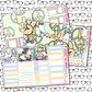 Groovy Halloween Monthly, Weekly and or Journaling Sticker Kit