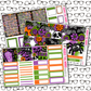 Spooky Season Monthly, Weekly and or Journaling Sticker Kit