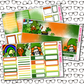 Lucky Gnomes Monthly, Weekly and or Journaling Sticker Kit