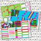 You're a Mean One Monthly, Weekly and or Journaling Sticker Kit