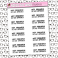 Not Friendly Sticker Sheet