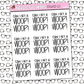 Woop Woop Sticker Sheet