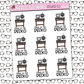 Panic At The Desko Sticker Sheet