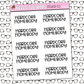 Hardcore Homebody Sticker Sheet