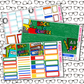 Back To School Monthly, Weekly and or Journaling Sticker Kit
