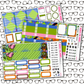 Brains Monthly, Weekly and or Journaling Sticker Kit