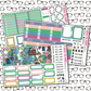 Spring Cleaning Monthly, Weekly and or Journaling Sticker Kit
