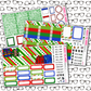 Ugly Sweater Monthly, Weekly and or Journaling Sticker Kit