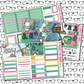 Spring Cleaning Monthly, Weekly and or Journaling Sticker Kit