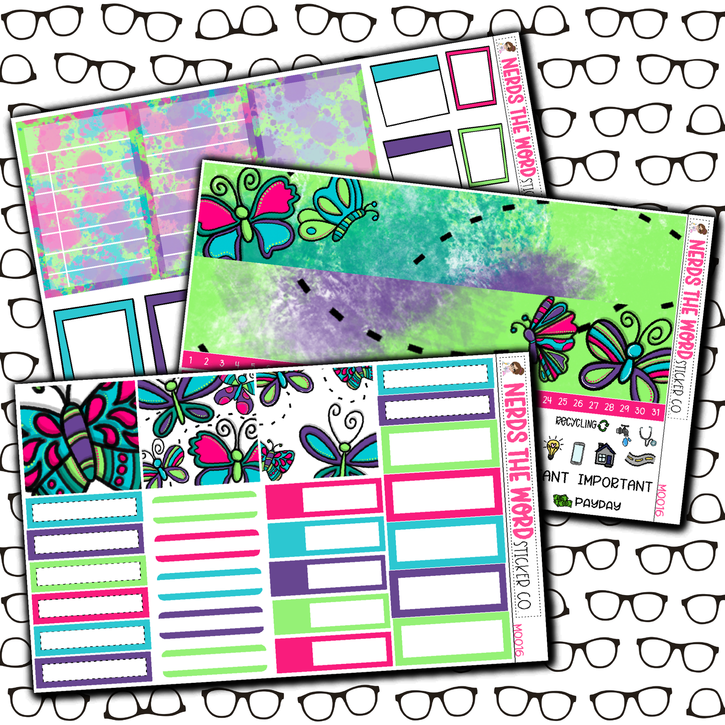 Give Yourself Time Monthly, Weekly and or Journaling Sticker Kit