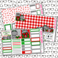 Hippo for Christmas Monthly, Weekly and or Journaling Sticker Kit