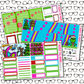 You're a Mean One Monthly, Weekly and or Journaling Sticker Kit