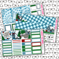 Christmas Village Monthly, Weekly and or Journaling Sticker Kit