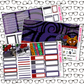 ACOTAR Monthly, Weekly and or Journaling Sticker Kit