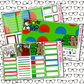 Classic Christmas Monthly, Weekly and or Journaling Sticker Kit