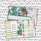 Spring Cleaning Monthly, Weekly and or Journaling Sticker Kit