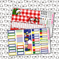 Dog Christmas Monthly, Weekly and or Journaling Sticker Kit