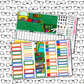 Back To School Monthly, Weekly and or Journaling Sticker Kit
