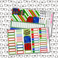 Ugly Sweater Monthly, Weekly and or Journaling Sticker Kit