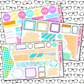 Chill Out Monthly, Weekly and or Journaling Sticker Kit