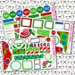 Classic Christmas Monthly, Weekly and or Journaling Sticker Kit