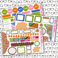 Brains Monthly, Weekly and or Journaling Sticker Kit