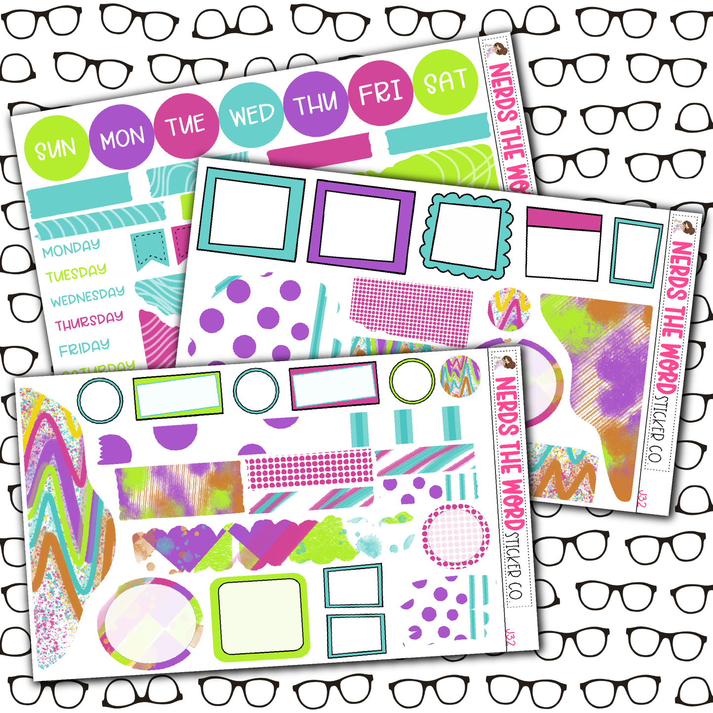 NSYNC Monthly, Weekly and or Journaling Sticker Kit