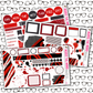 Horror Night Monthly, Weekly and or Journaling Sticker Kit