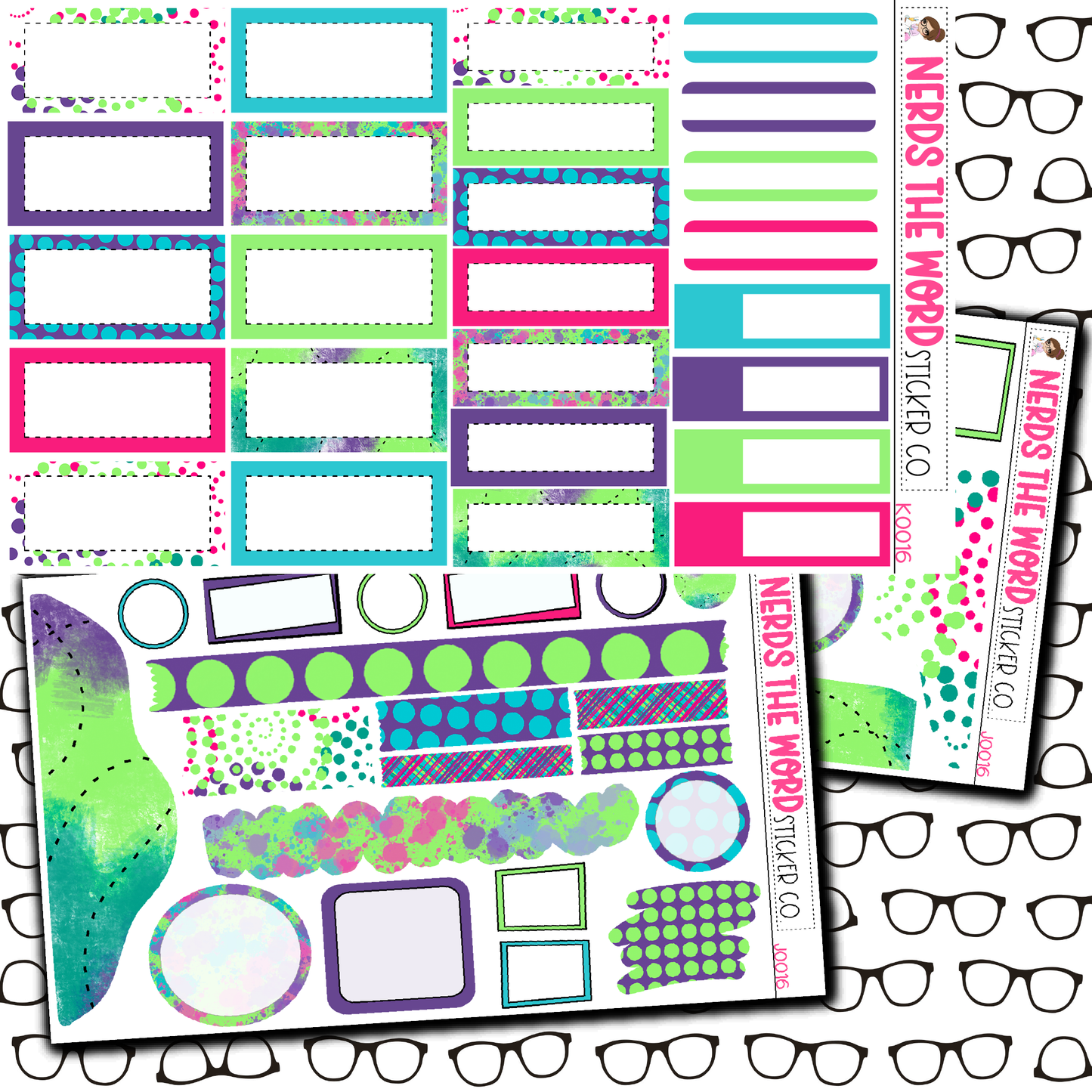 Give Yourself Time Monthly, Weekly and or Journaling Sticker Kit