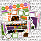 Spooky Season Monthly, Weekly and or Journaling Sticker Kit