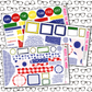 Dog Christmas Monthly, Weekly and or Journaling Sticker Kit