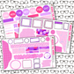 Life is Sweet Monthly, Weekly and or Journaling Sticker Kit