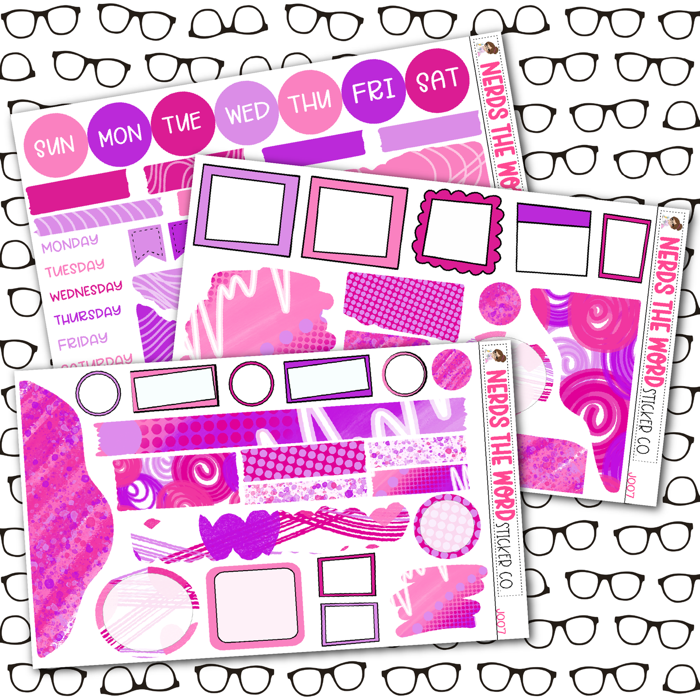 Gnome One Like You Monthly, Weekly and or Journaling Sticker Kit