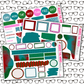 Oh Fudge Monthly, Weekly and or Journaling Sticker Kit