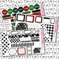 O Christmas Tree Monthly, Weekly and or Journaling Sticker Kit