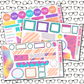 Girly Birthday Monthly, Weekly and or Journaling Sticker Kit