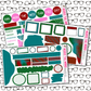 Christmas Story Monthly, Weekly and or Journaling Sticker Kit