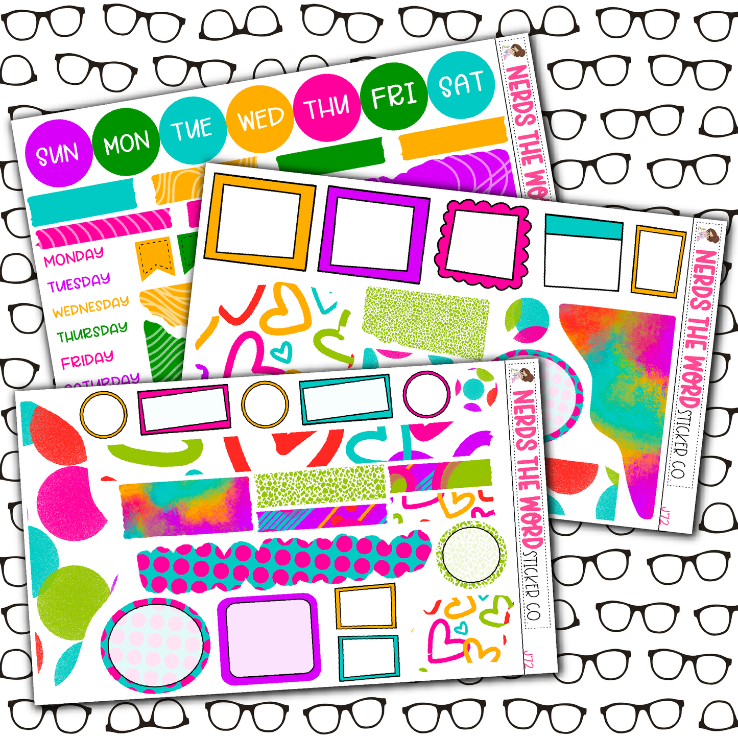 Cookie Time Monthly, Weekly and or Journaling Sticker Kit